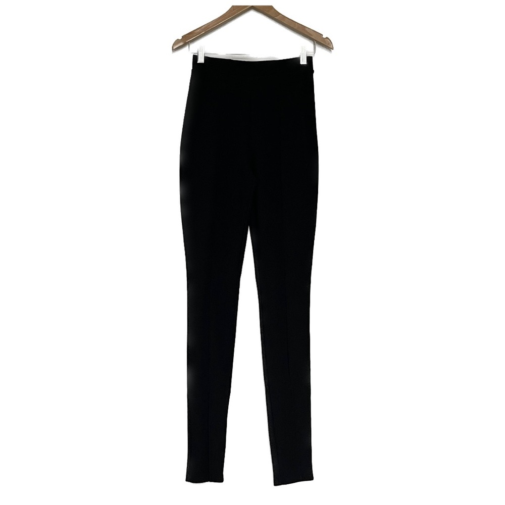 Slit Ribbed Leggings - Picture 3 of 10
